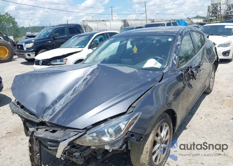 2015 Mazda Mazda3 I Touring из США, поврежденный, VIN 3MZBM1V71FM136911